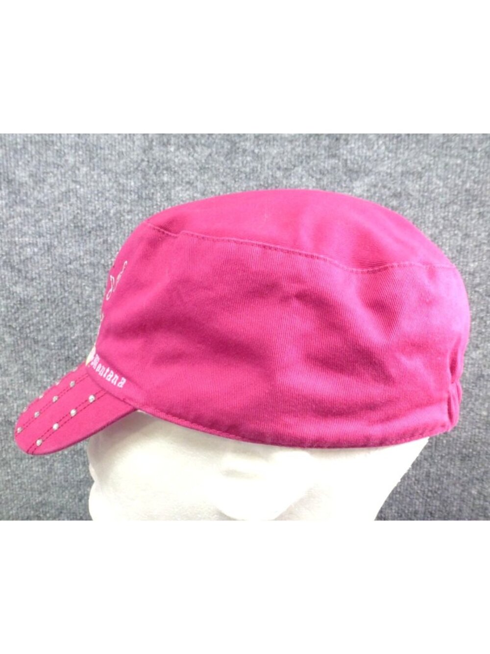 Disney Hannah Montana Pink‎ Secret Star Rhinestone Cap For Girls - Picture 4 of 10